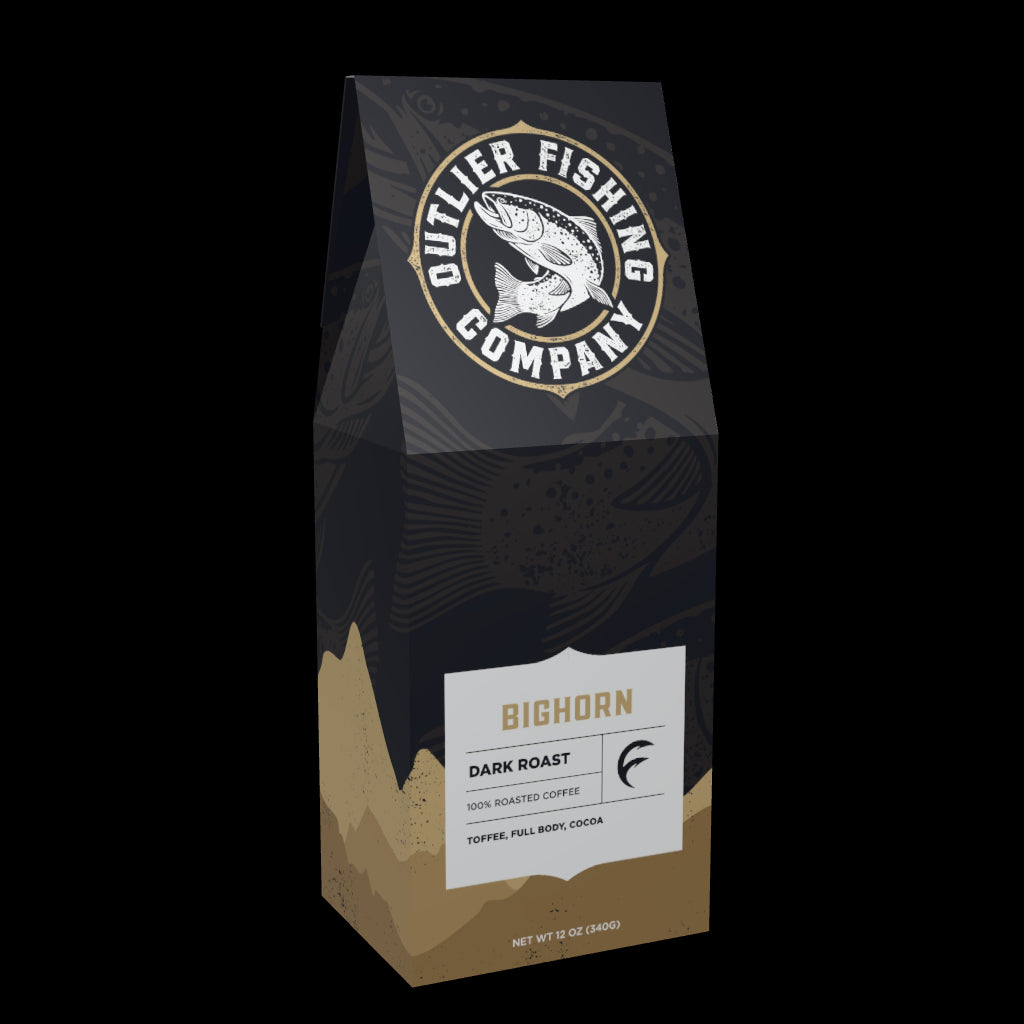 BIGHORN (Dark Roast) coffee for anglers