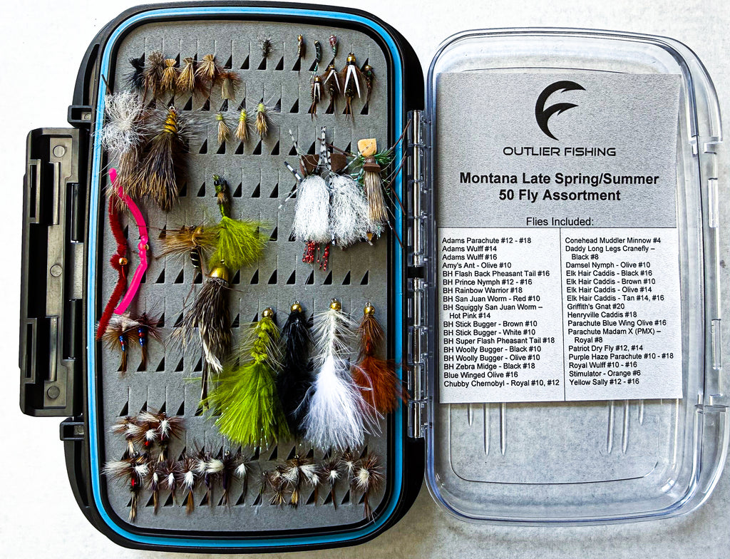 Montana Late Spring/Summer 50 Fly Assortment