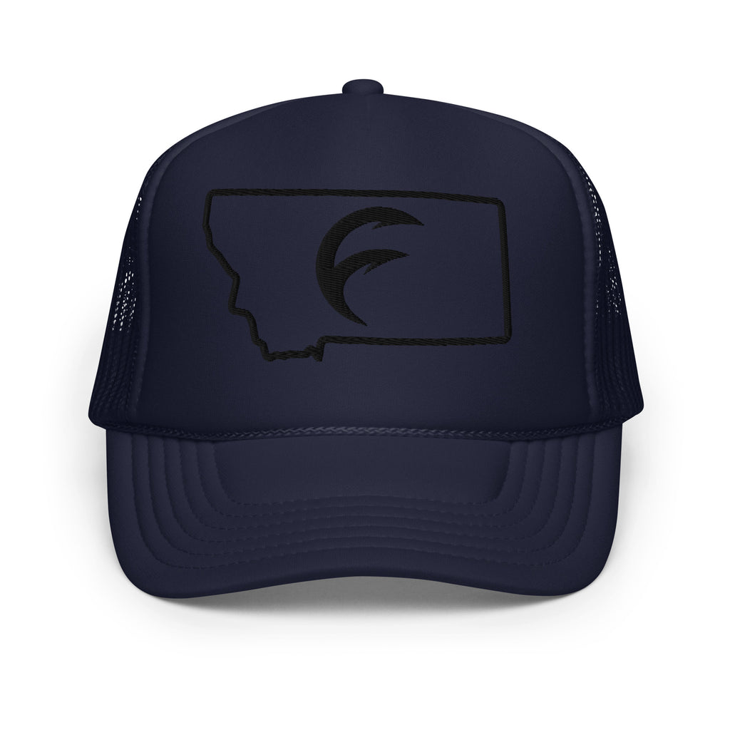Montana Foam Trucker Hat for fishing lifestyle